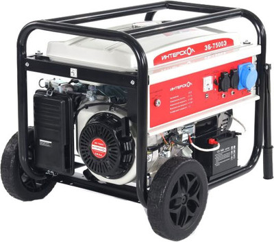 Бензиновый генератор Интерскол ЭБ-7500 Э Автономный