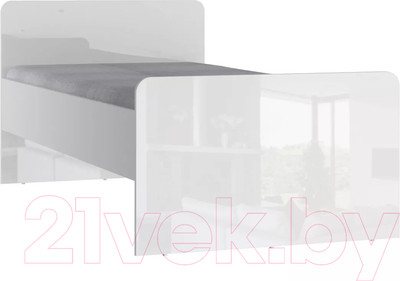 Каркас кровати Stolline Модерн / СТЛ.322.11 (бело-серый)