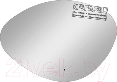 Зеркало Континент Alma Led 100x70 (с подогревом)