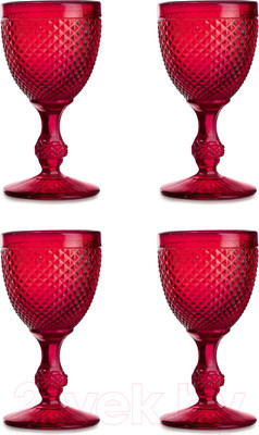 Набор бокалов Vista Alegre Bicos Red / 49000057 (4шт)