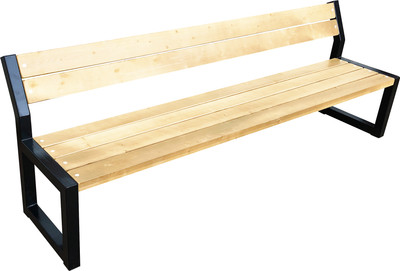 Скамья садовая M-Group Модерн 50 / 18050420 (2м)