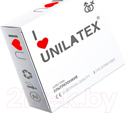 Презервативы Unilatex Natural Ultrathin 3012 (3шт)