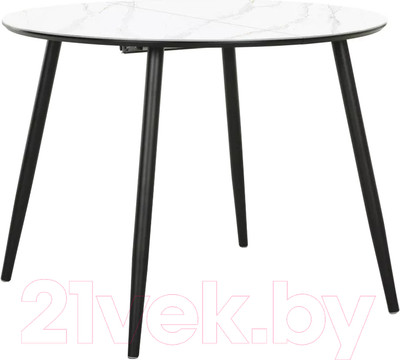 Обеденный стол Stolline Стенли (белый мрамор)