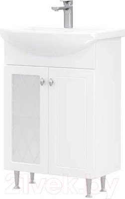 Тумба под умывальник Volna Milena 55.2D Балтика
