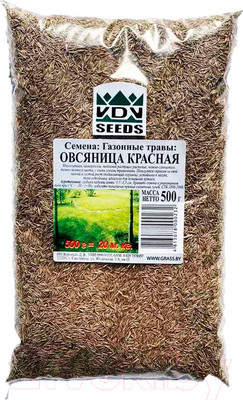 Семена газонной травы VDV Seeds Овсяница красная (500г)