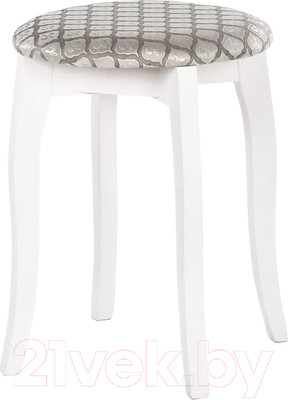 Табурет Stolline Рей (белый/Рио 17 компаньон)