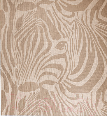 Коврик защитный Вилина Противоскользящий. Элемент 65x150 / 7176-Zebra_Brown (коричневый)