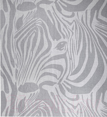 Коврик защитный Вилина Противоскользящий. Элемент 65x180 / 7177-Zebra_Grey (серый)
