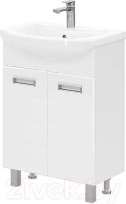 Тумба с умывальником Volna Joli 60.2D Балтика 60 (напольная)