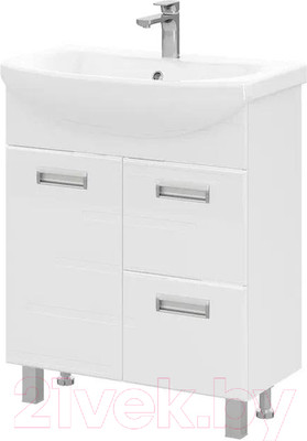 Тумба с умывальником Volna Joli 70.1D.2Y Балтика 70 (напольная)