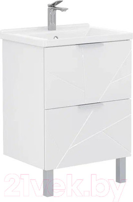 Тумба с умывальником Volna Twing 80.2Y Миранда 80 (напольная)