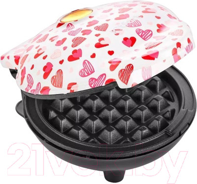 Вафельница Kitfort KT-1684-1 (бело-розовый)