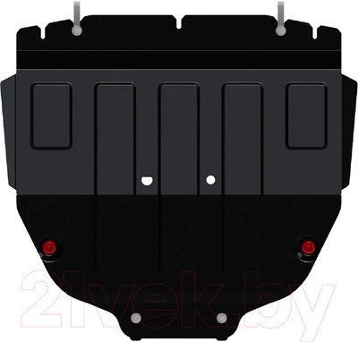 Защита картера и КПП SHERIFF 18.3397 для Renault Grand Scenic III