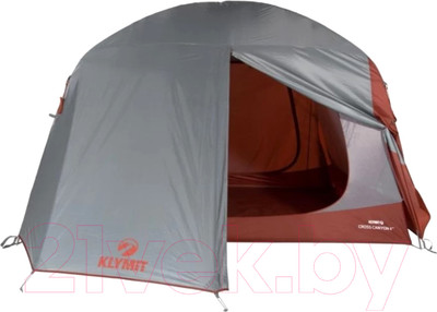 Палатка Klymit Cross Canyon 4 09C4RD01D (красный/серый)