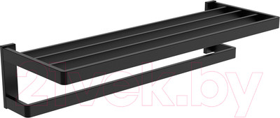 Полка для полотенца Abber Westen AA1758B (черный матовый)