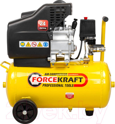 Воздушный компрессор ForceKraft FK-BM20/24 (54661)