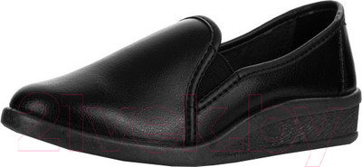 Туфли рабочие Floare Женские без перфорации 55120105 (р.40, черный)