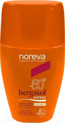 Крем солнцезащитный Noreva Бергасол Эксперт Легкий SPF50+ (50мл)