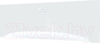 Экран для ванны Radomir Веста 170х75 / 2-21-0-0-0-255 (фронтальный)