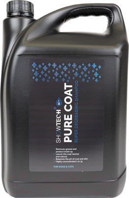 Шампунь для животных Show Tech Pure Coat для обезжиривания / 41STP025 (5л)