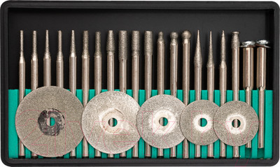 Набор фрез FIT Отрезные с алмазным напылением / 36487