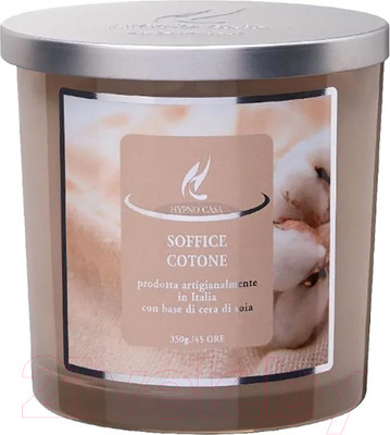 Свеча Hypno Casa Soffice Cotone Ароматическая (350г)