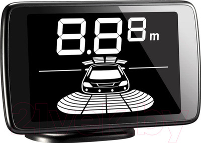 Парковочный радар ParkMaster 238-A (черный, 8-ми датчиковый)