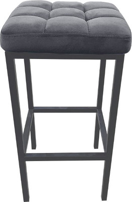 Табурет барный Древпром Камелот ДП2-07 полубарный (графит/катания сильвер)