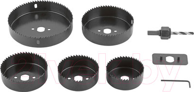 Набор коронок FIT Профи 68-127мм / 36764 (5шт)