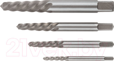 Набор экстракторов FIT Профи быстрорежущая HSS / 36448 (4шт)