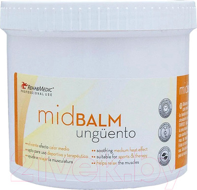 Бальзам для тела RehabMedic Разогревающий Mid Balm RMG1031500 (500мл)