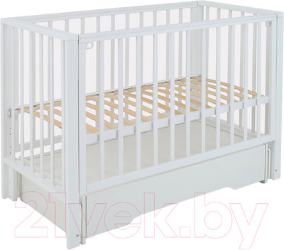 Детская кроватка Rant Bergen / 770 (Cloud White)