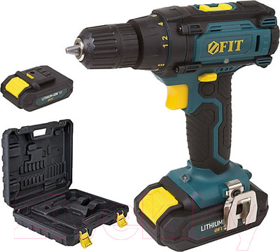 Аккумуляторная дрель-шуруповерт FIT 80199