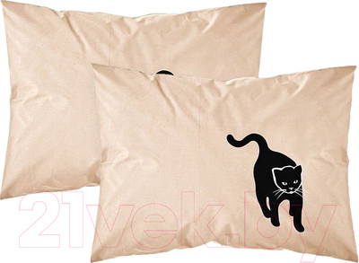 Комплект наволочек Samsara Коты К5070Н-1