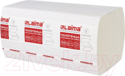 Бумажные полотенца Laima Premium / 126095 (белый)