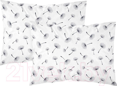 Комплект наволочек Samsara Одуванчики White К5070Н-23