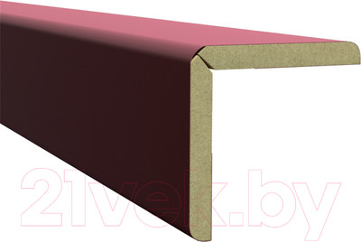 Уголок отделочный STELLA Для МДФ панелей универсальный Mauve (2700x24x24)