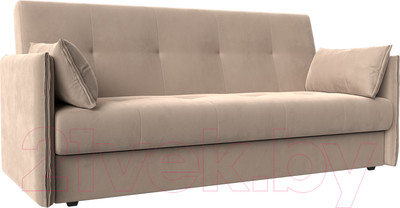 Диван Лига Диванов Лига-018 / 117835 (велюр бежевый)