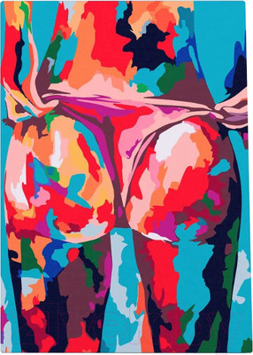 Картина по номерам Red Panda Купальник p54388