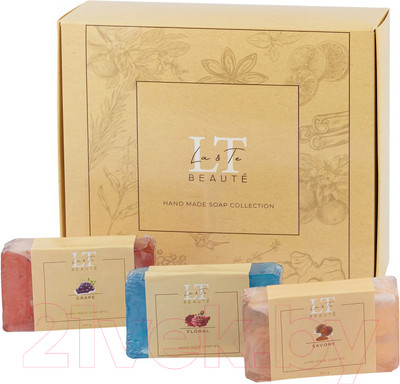 Набор мыла La and Te beaute LT-SP4 (пряное/цветы/виноград)