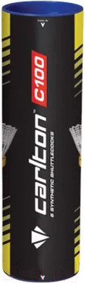 Набор воланчиков Carlton C100 Synthetic Medium Speed / 003779 (6шт)