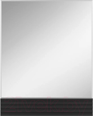 Зеркало Brevita 80 / DAK-02080 (черный/темное дерево)