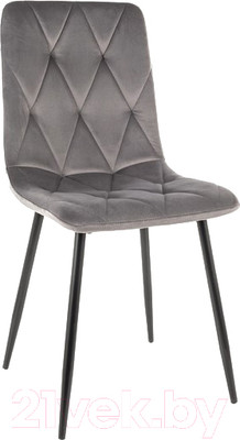 Стул Signal Tom Velvet (Bluvel 14 серый/черный)