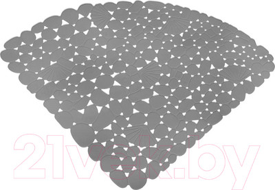 Коврик на присосках Мультидом ПТ72-76 (серый)