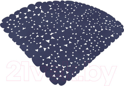 Коврик на присосках Мультидом ПТ72-77 (темно-серый)