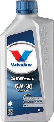 Моторное масло Valvoline SynPower ENV C1 5W30 / 872591 (1л)