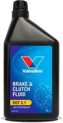 Тормозная жидкость Valvoline Brake & Clutch Fluid DOT 5.1 / 883462 (1л)