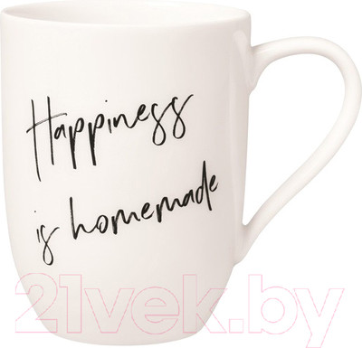 Кружка Villeroy & Boch Statement. Happiness is homemade / 10-1621-9671