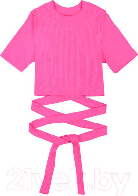 Футболка детская Amarobaby Generation / AB-OD22-GN2701/06-146 (розовый, р.146)