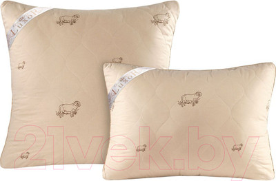 Подушка для сна LUXOR Овечья шерсть поплин 70x70